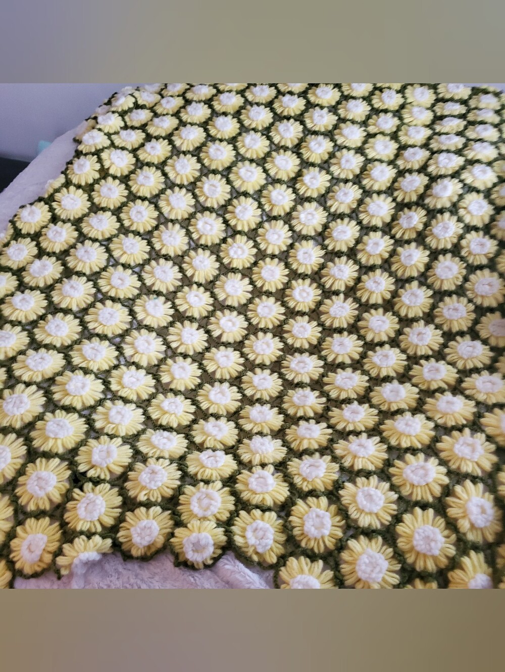 Crotchet Daisy Design Blanket